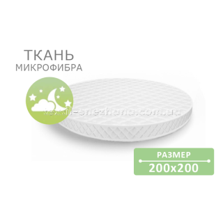 Наматрацник круглий стьобаний Point Art Econom