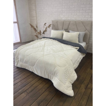 Ковдра Шарпей 200x220 см. Біла