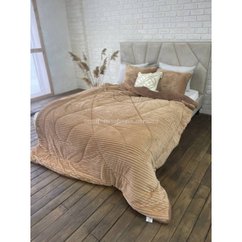 Ковдра Шарпей 200x220 см. Капучіно