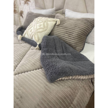 Ковдра Шарпей 200x220 см. Оливка