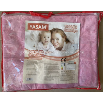 Електропростирадло Yasam Рожеве