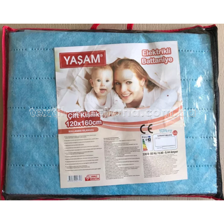 Електропростирадло Yasam Синє