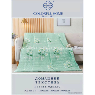 Ковдра літня стьобана Світло зелене