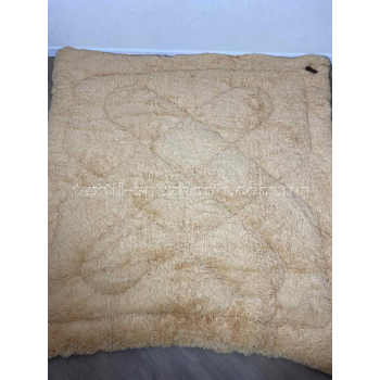 Ковдра Травка Коричневе