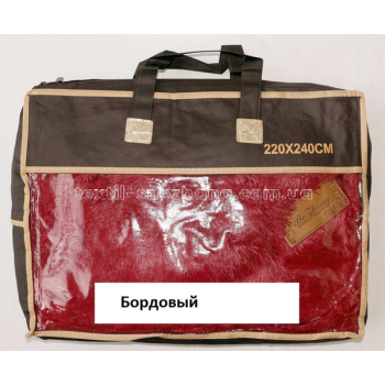 Плед Травка Бордо