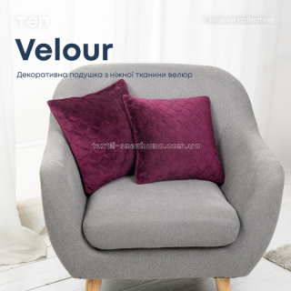 Подушка ТЕП декоративная Velure 40х40