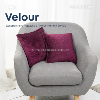 Подушка ТЕП декоративная Velure 40х40