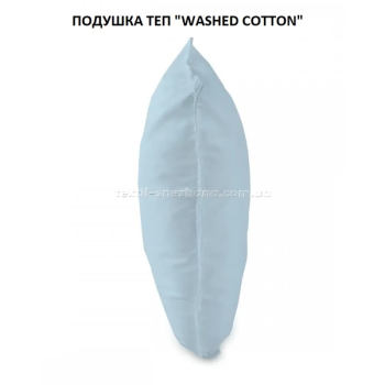 Подушка ТЕП Washed Cotton блакитна