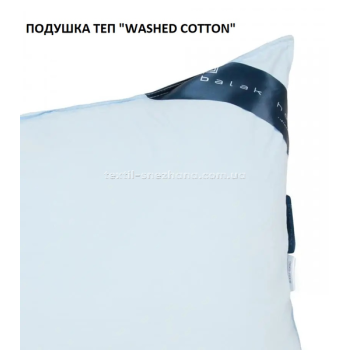 Подушка ТЕП Washed Cotton блакитна