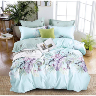 Постільна білизна Фланель Люкс East Comfort New Casual Блакить