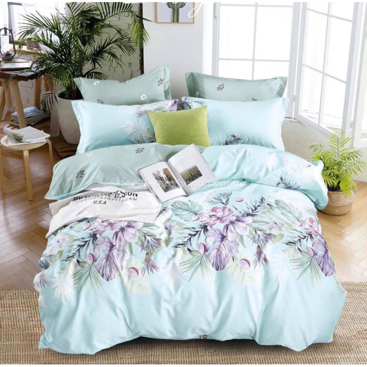 Постільна білизна Фланель Люкс East Comfort New Casual Блакить
