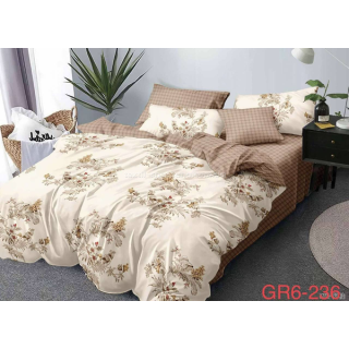 Постільна білизна Фланель Люкс East Comfort New Casual Какао