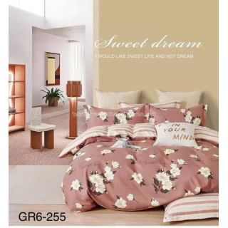 Постільна білизна Фланель Люкс East Comfort New Casual Рожева