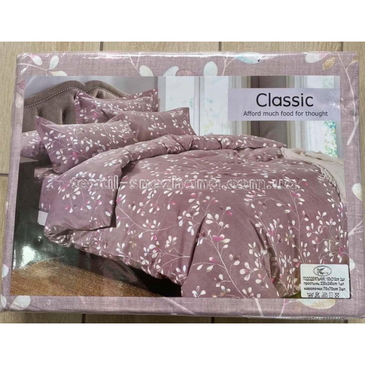 Постільна білизна Євро Фланель Classic Ільнур