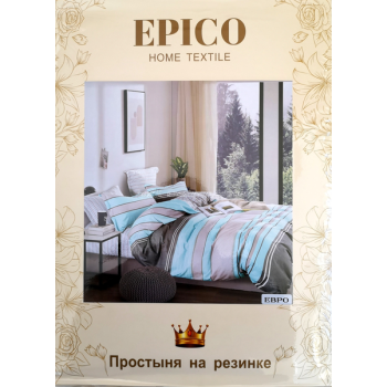 Постільна білизна Євро Фланель Epico Лео