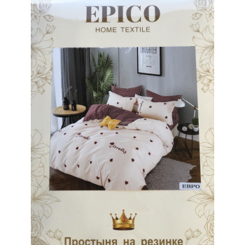 Постільна білизна Євро Фланель Epico Lovedly