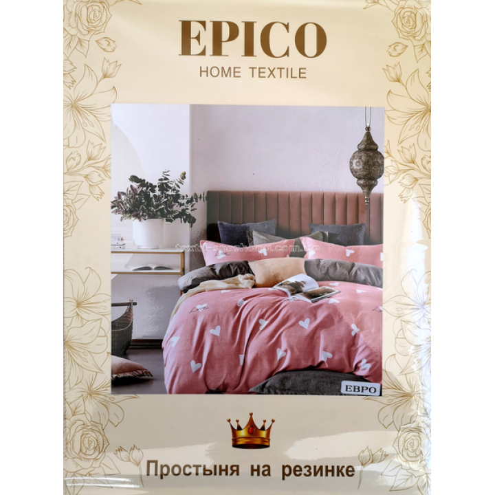 Постільна білизна Євро Фланель Epico Сільвія
