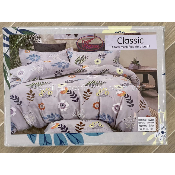 Постільна білизна Полуторка Фланель Classic Лейла