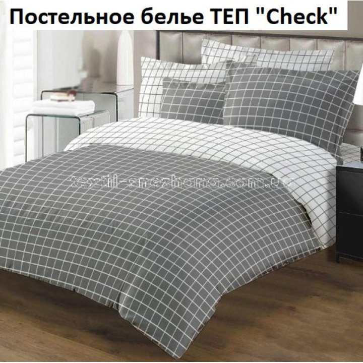 Постільна білизна ТЕП Полуторка Check