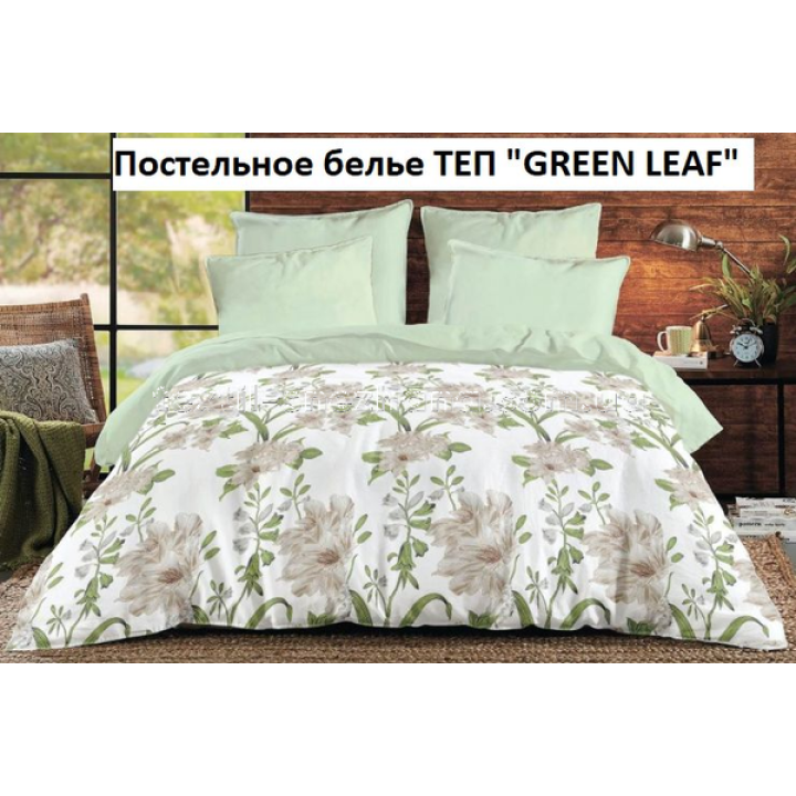 Постільна білизна ТЕП Полуторка Green Leaf