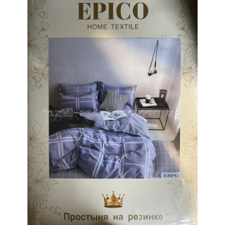 Постільна білизна полуторка Фланель Epico Квадрати