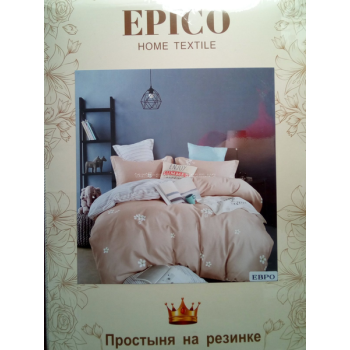 Постільна білизна полуторка Фланель Epico Ніжні квіточки