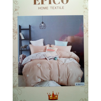Постільна білизна полуторка Фланель Epico Ніжні квіточки