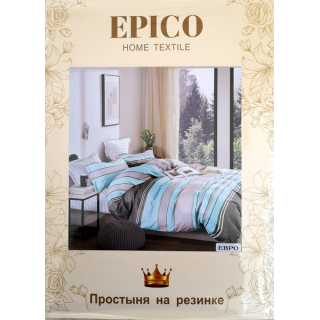 Постільна білизна полуторка Фланель Epico Веселка