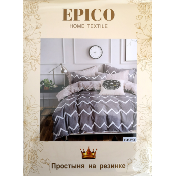 Постільна білизна полуторка Фланель Epico Хвиля