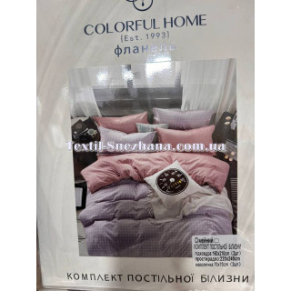 Постільна білизна Сім'я Фланель Colorful hone Каміла