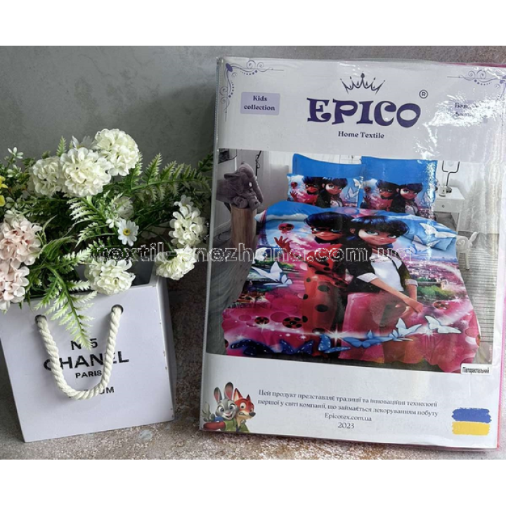 Постільна білизна Дитяча Epico Леді Баг