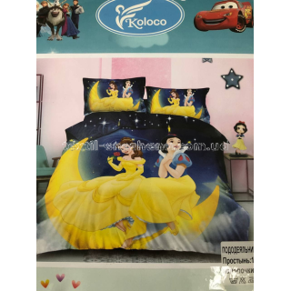 Постільна білизна Дитяче Koloco Принцеси і місяць 