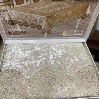 Скатертина мережевна ажурна Dilara
