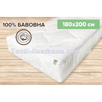 Чохол Наматрацник Point Art 100% Бавовна Білий 