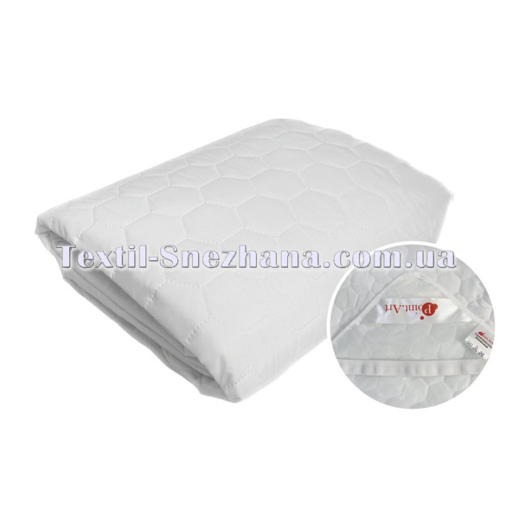 Наматрасник Мікрофібра Point Art з гумкою по 4 кутах Білий