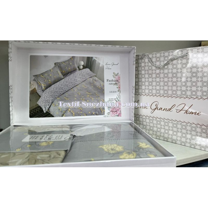 Постільна білизна Євро Laura Grand LG-22-8