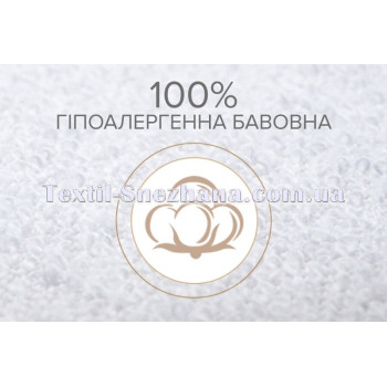 Чохол‑Наматрацник водонепроникний Point Art 100% Бавовна Білий