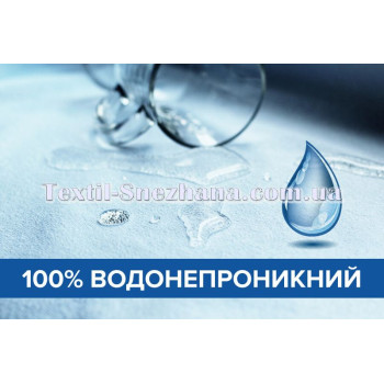 Чохол‑Наматрацник водонепроникний Point Art 100% Бавовна Білий